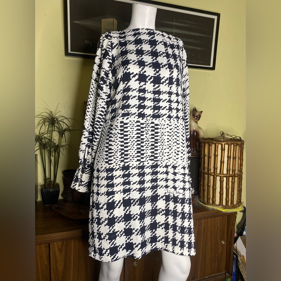 Richard Allen H&M Dresses & Skirts - Ladies Richard Allen X houndstooth mod contemporary shift dress two tone ska